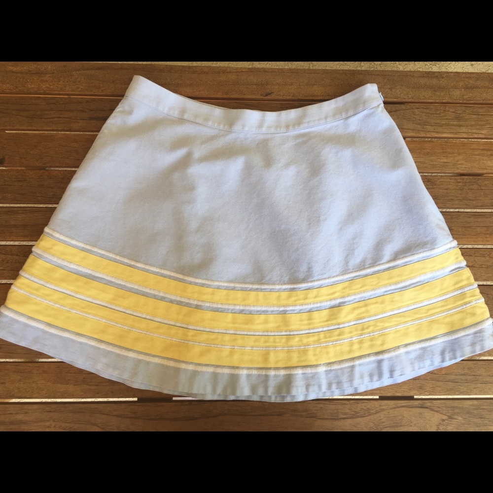 Vineyard Vines striped linen skirt, size 6